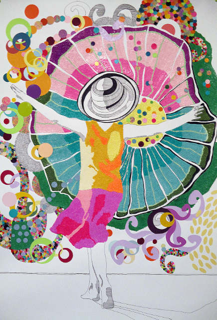 Butterflies Are Free 34x44