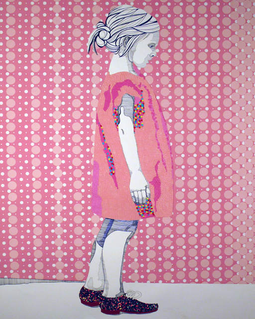 Peaches and Creame 34x44