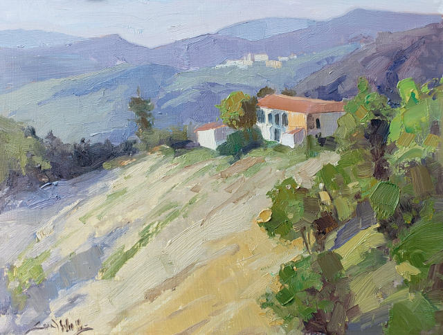 Morning In The Italian Country 8x10 SOLD!
