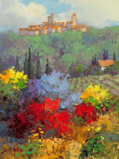Floral Italy 16x12 SOLD!