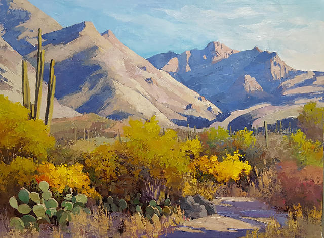 Desert Morning 30x40 SOLD!