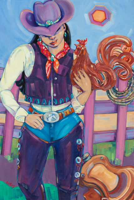 Ranch Rooster 36x24