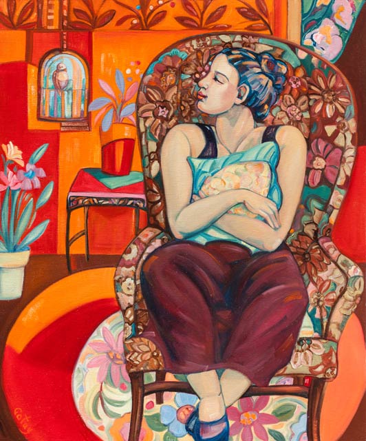 Little Friend 36x30 SOLD!